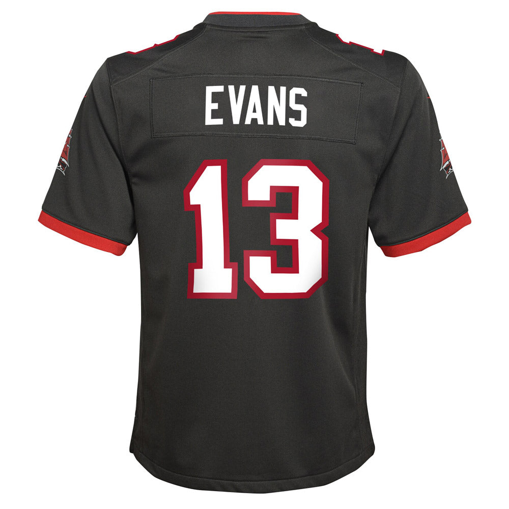 Youth Tampa Bay Buccaneers Mike Evans Alternate Game Jersey Pewter